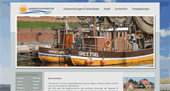 Desktop Screenshot of kueste-und-inseln.de